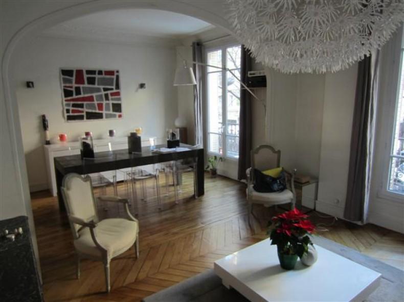 Paris 15e Convention Apartment Duplex 4 bedrooms parquet floor