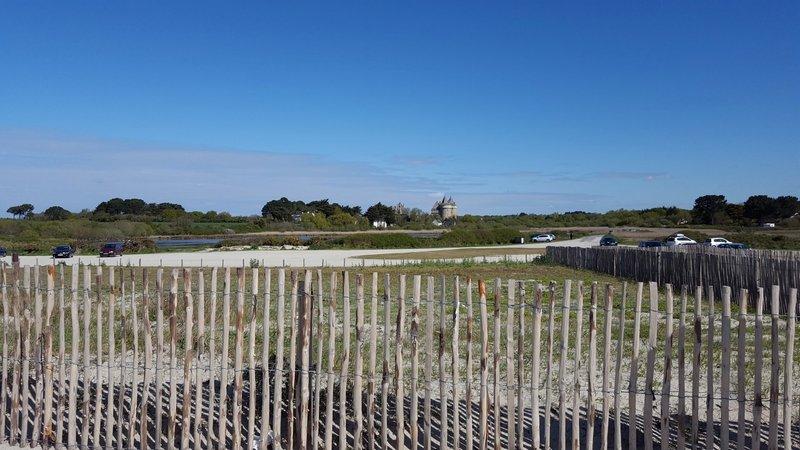 Seaside property and garden