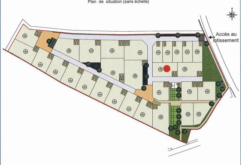 Building plot 370m2 excluding private setting