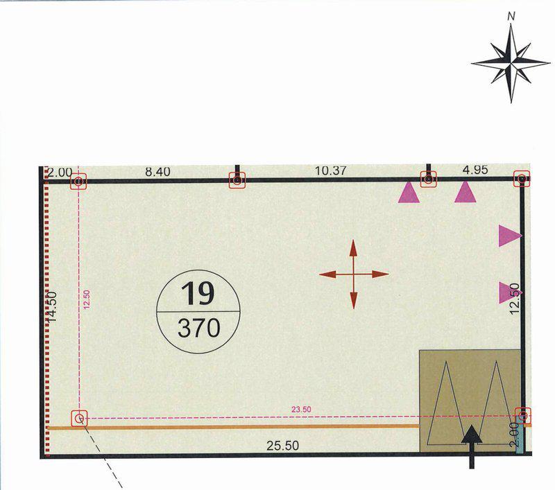 Building plot 370m2 excluding private setting