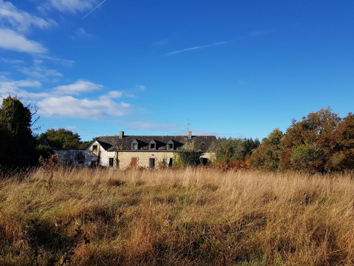 Old houses to renovate Brangoulo hamlet