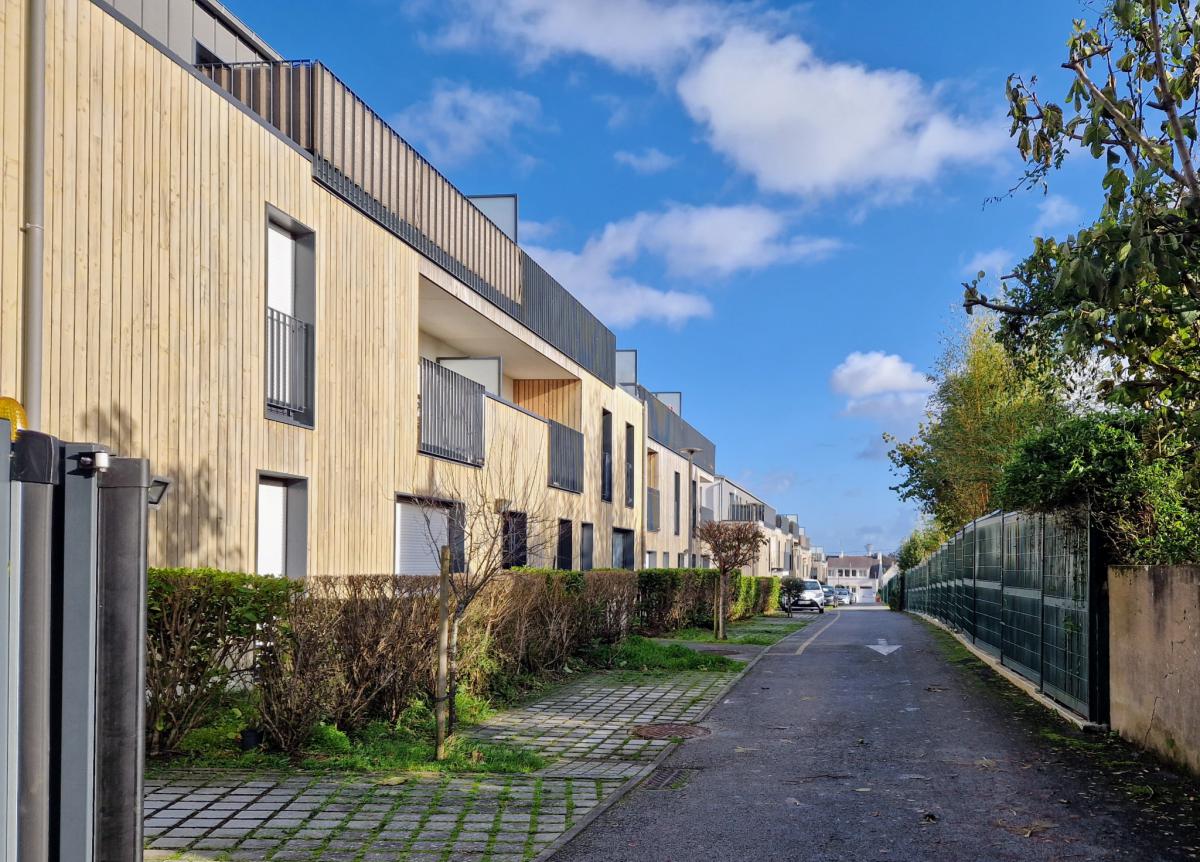 Vannes flat-terrace 2 bedrooms garage 