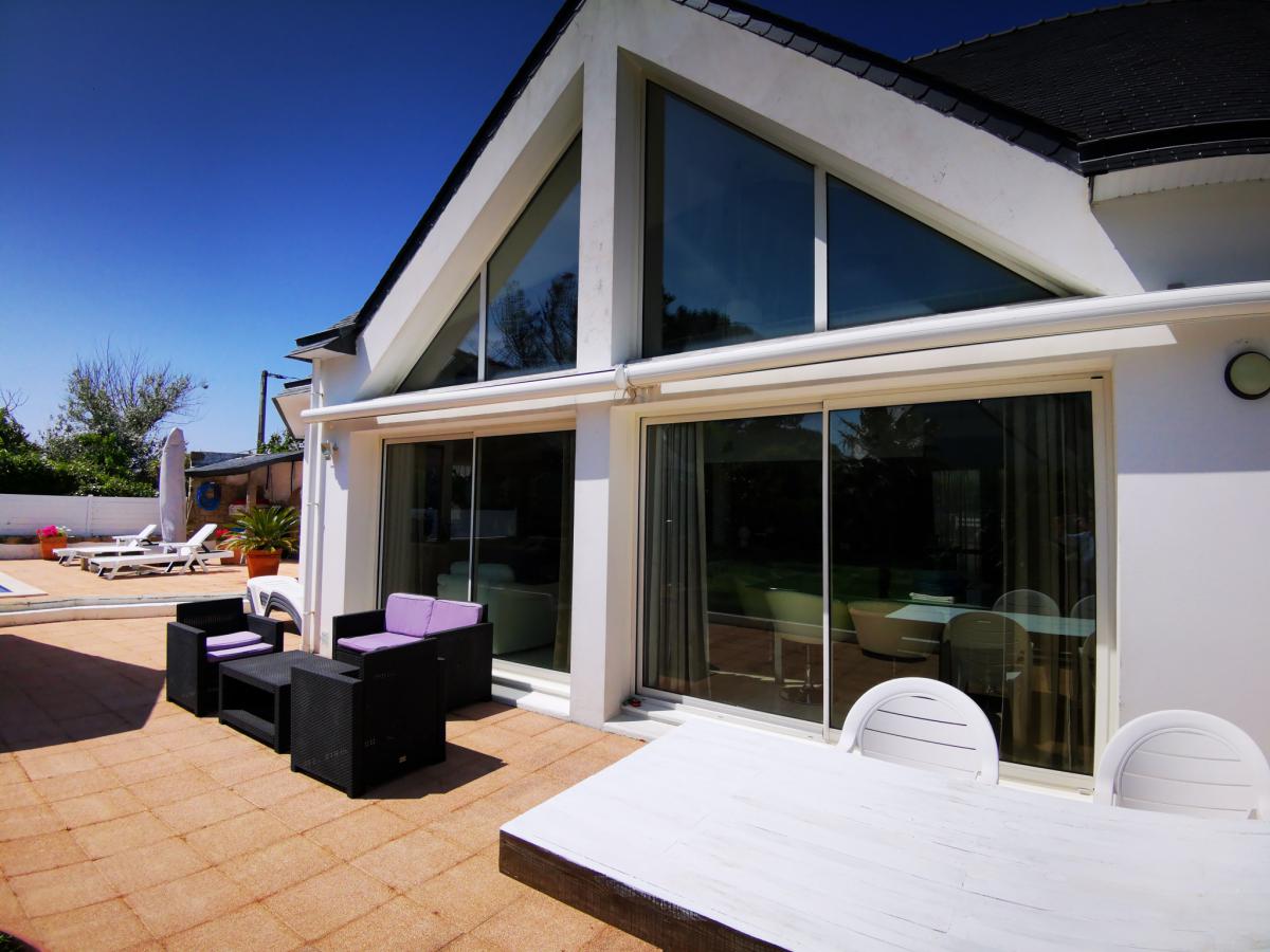 St Pierre Quiberon architect-designed house the beach 150 m view
