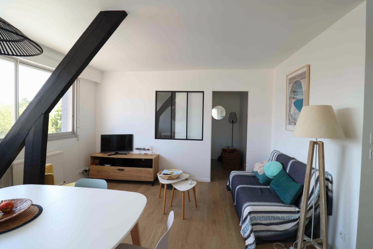 Plage à pied appartement 2 ch + parking
