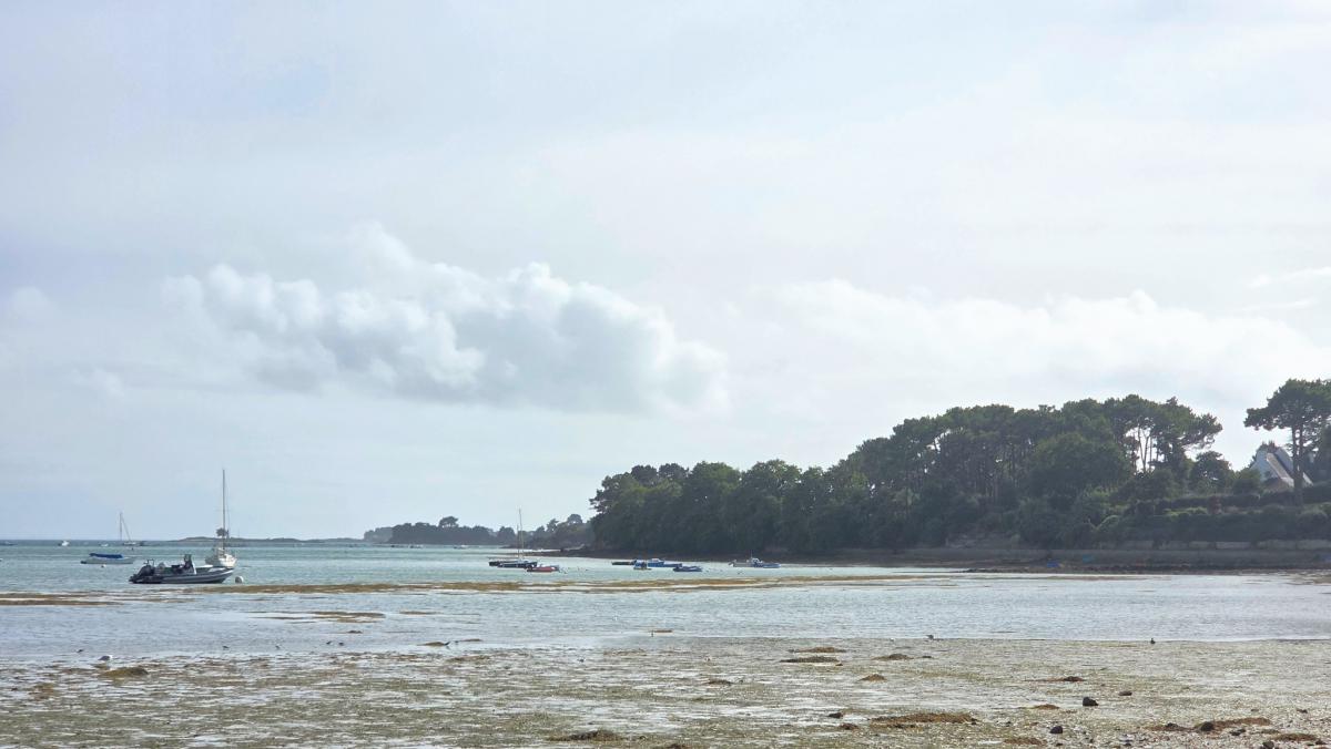 Plage de Locmiquel maison et terrasses 