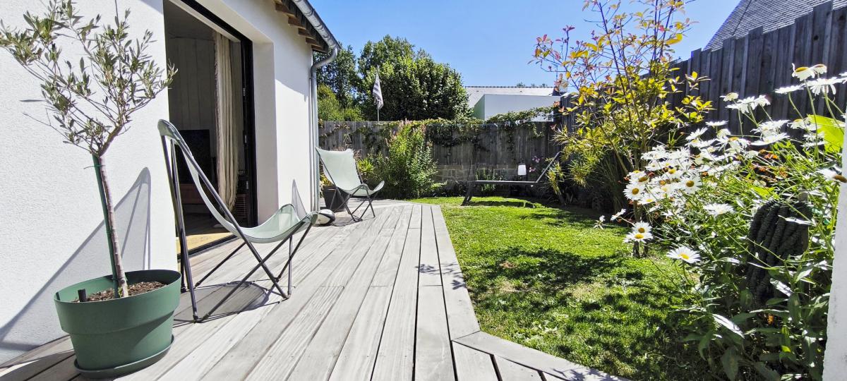 Saint-Pierre-Quiberon in Portivy, 100 m from the sea and beach