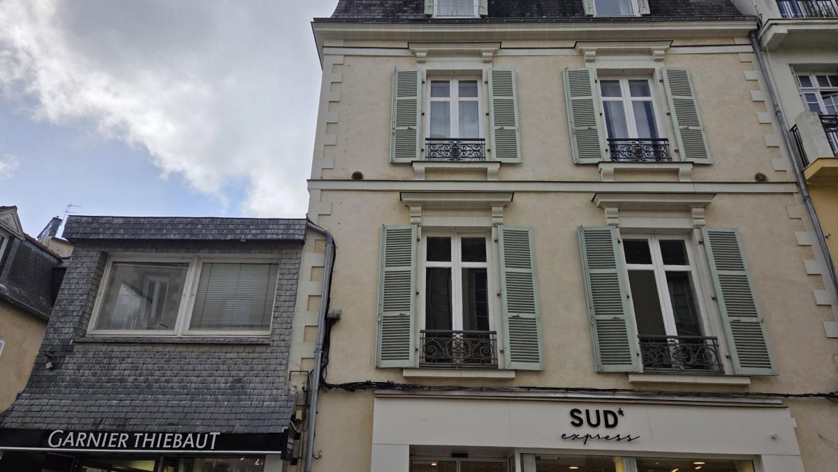 Centre-ville appartement ancien 2 ch lumineux 