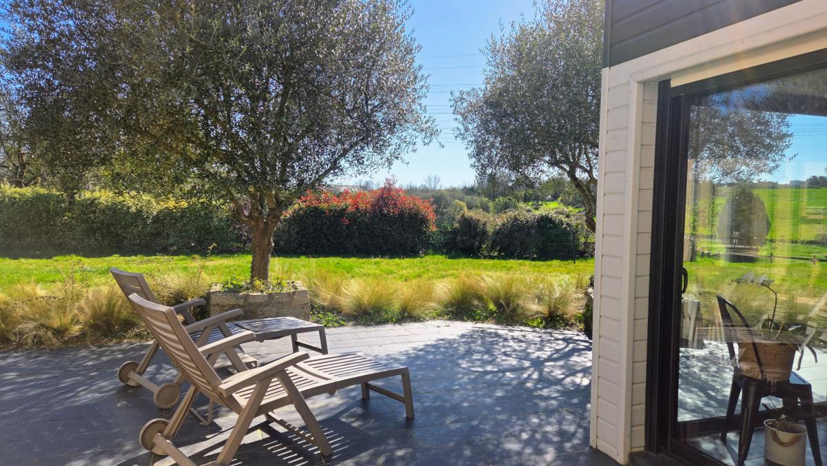 Maison contemporaine 5 ch jardin terrasse garage double