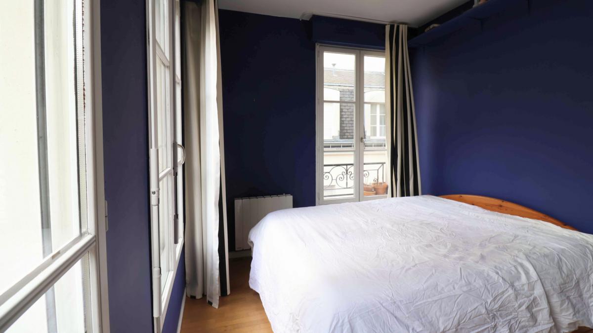 Appartement rénové duplex 2 ch parquet double exposition