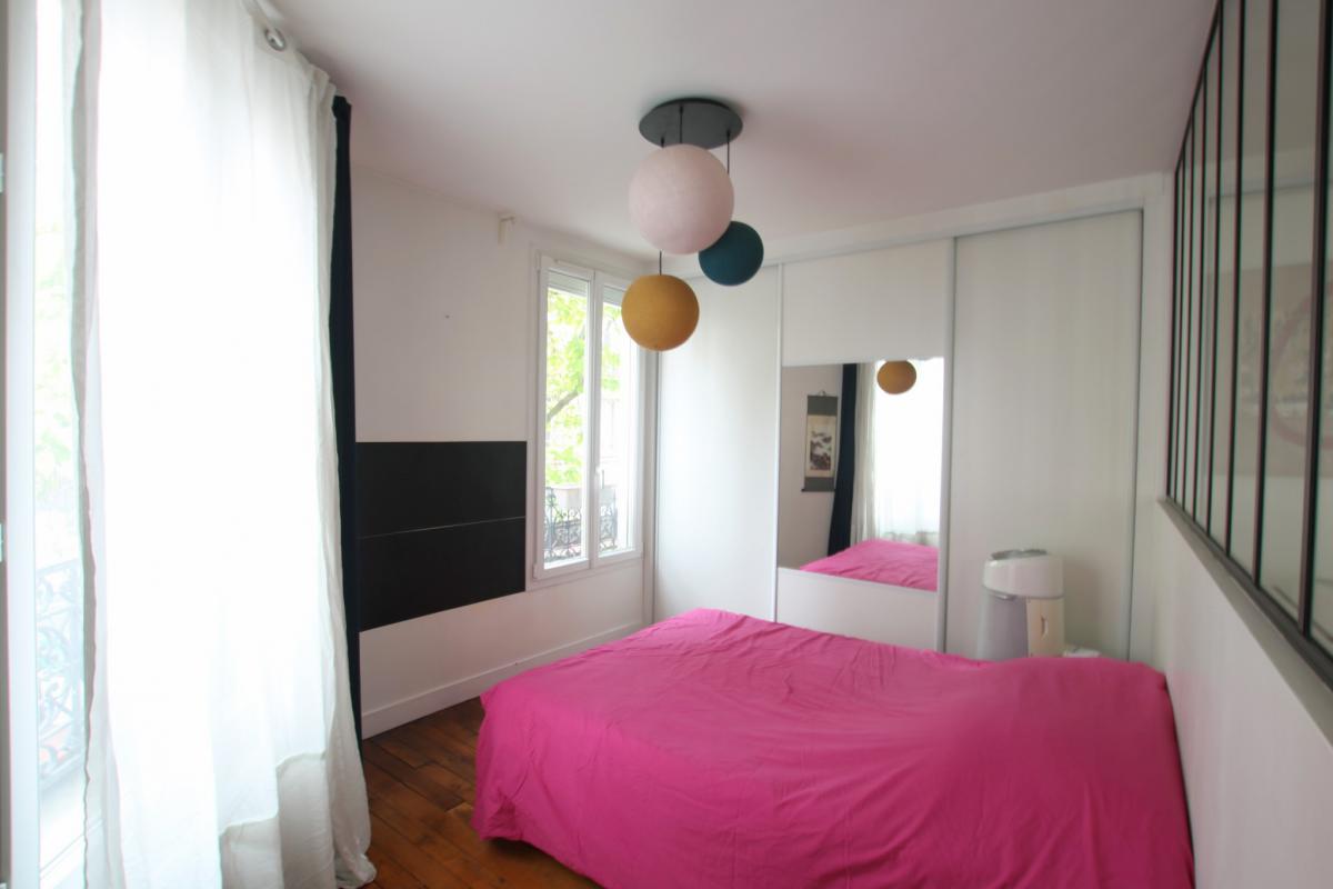 Lamarck appartement rénové lumineux 2 ch + cave