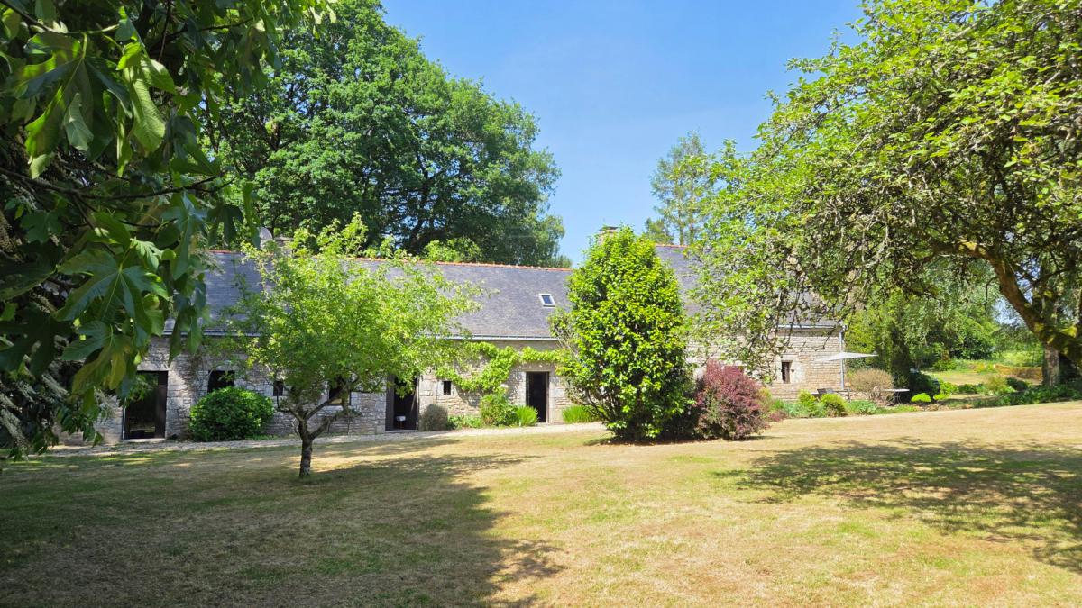 Campagne propriété deux longères parc