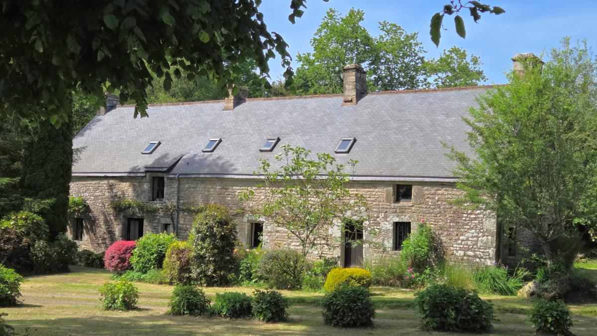 Campagne propriété deux longères parc