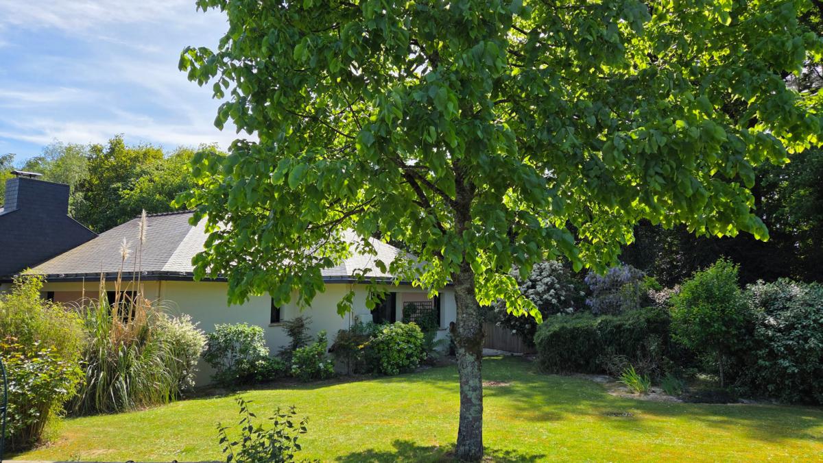 Propriété plain-pied 4 ch et parc arboré