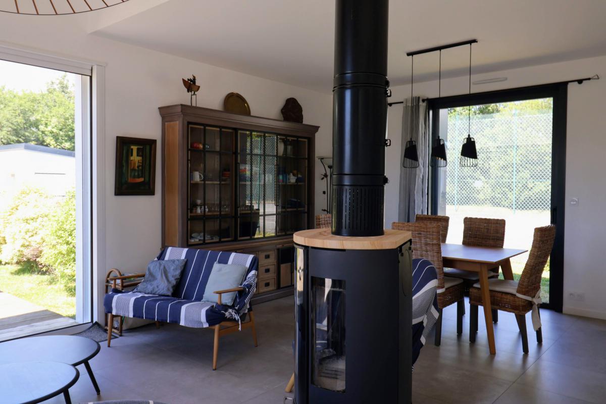Maison contemporaine jardin plage direct