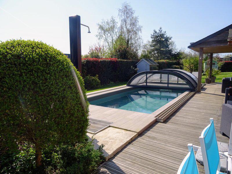 Maison 4ch, piscine couverte, jardin