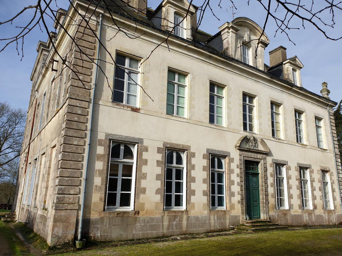 Petit château à restaurer 8 chambres parc 2,1Ha