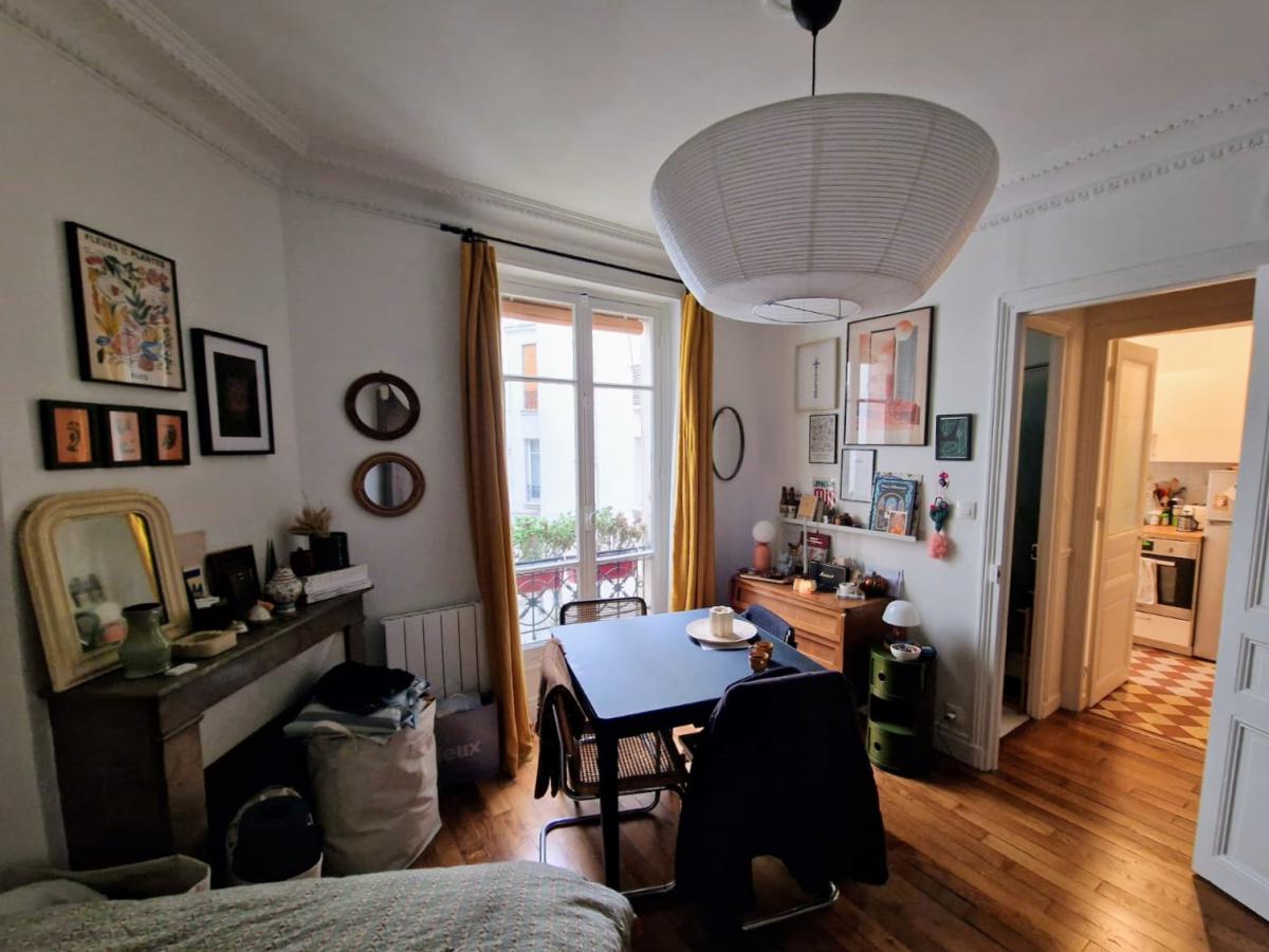 Montmartre appartement ancien T1 bis de 24m2