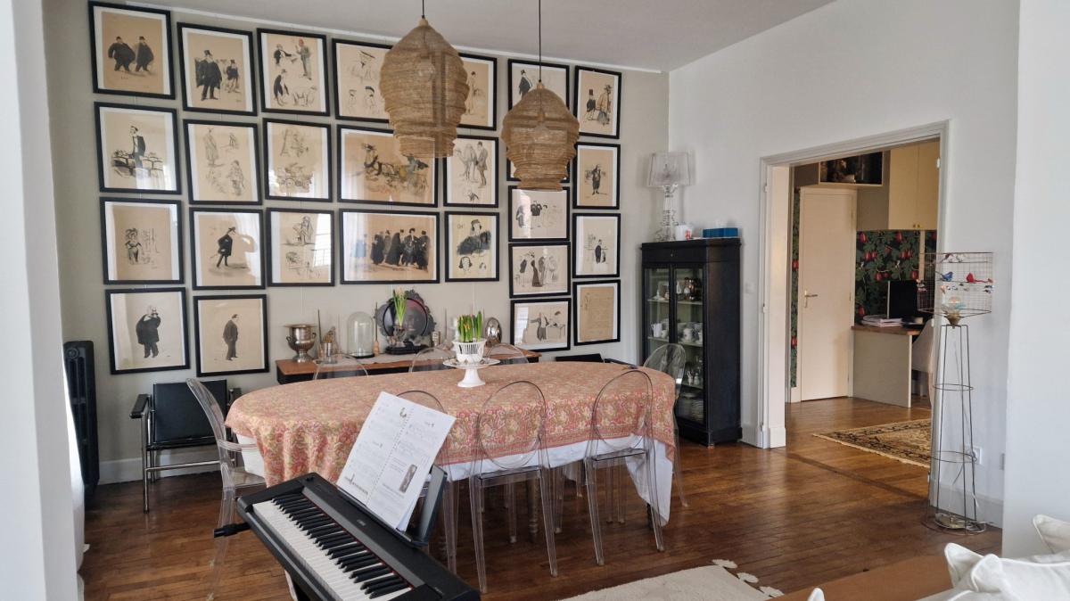 Appartement ancien lumineux 4 ch cave