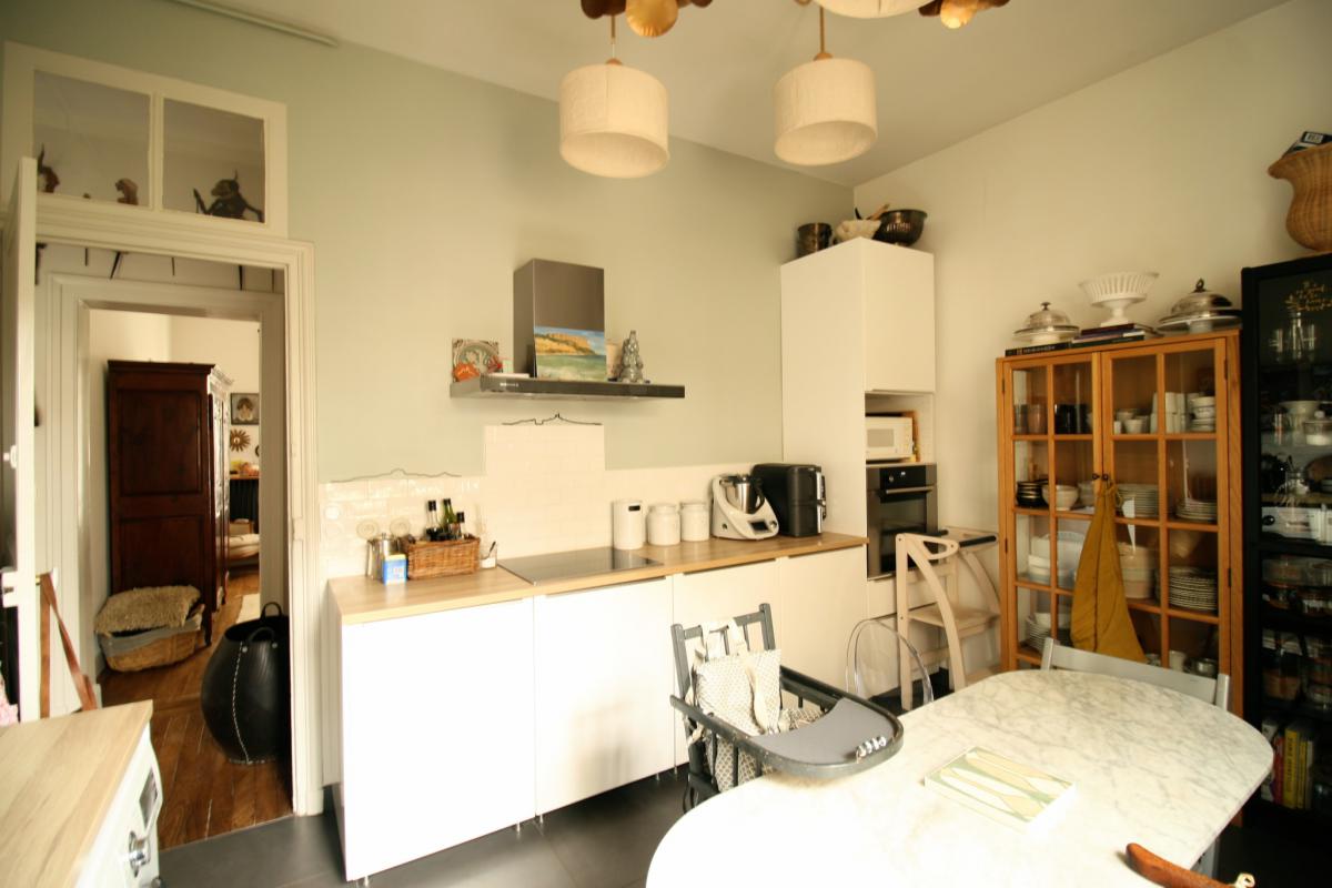 Appartement ancien lumineux 4 ch cave