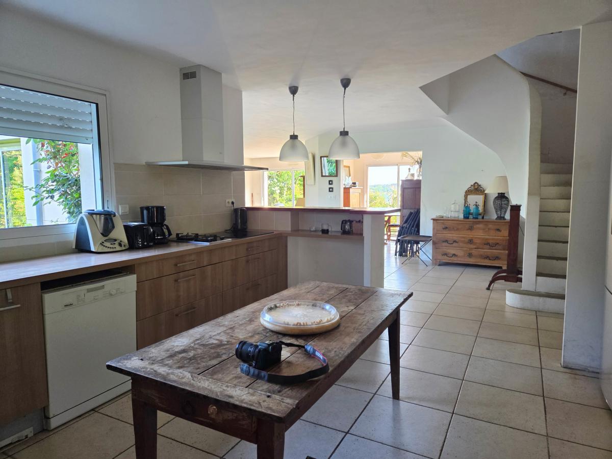 Vue mer imprenable sur le Golfe maison 5 ch 