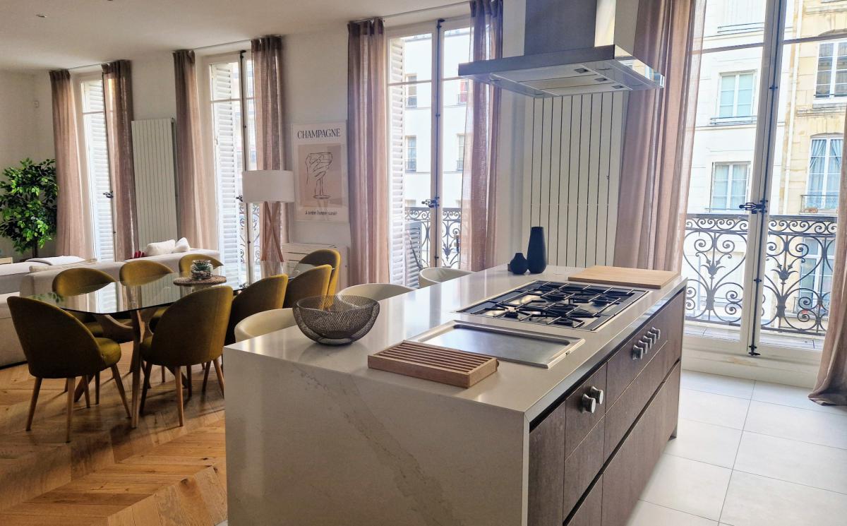 Appartement de prestige balcon 3 chambres + cave