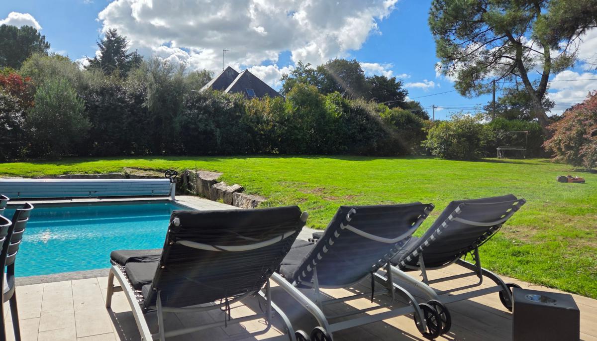 Exclusivité campagne maison en pierre 5 ch piscine 