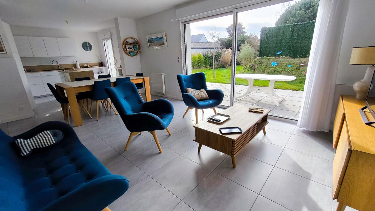 Carnac Plage maison en parfait état de 108 m2 3/4 chambres