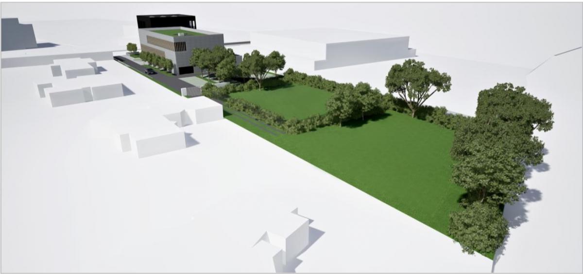 Terrain constructible 900m2 en impasse privée 