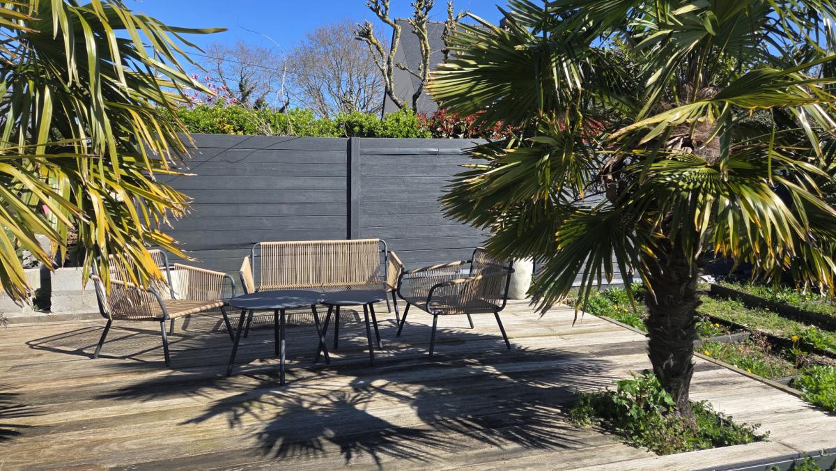 Maison contemporaine 5 ch jardin terrasse garage double