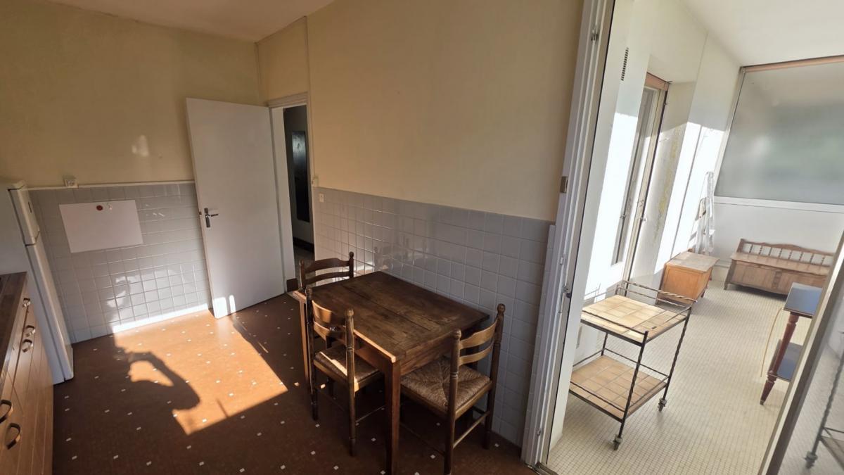 Appartement balcon-terrasse  loggia + cave
