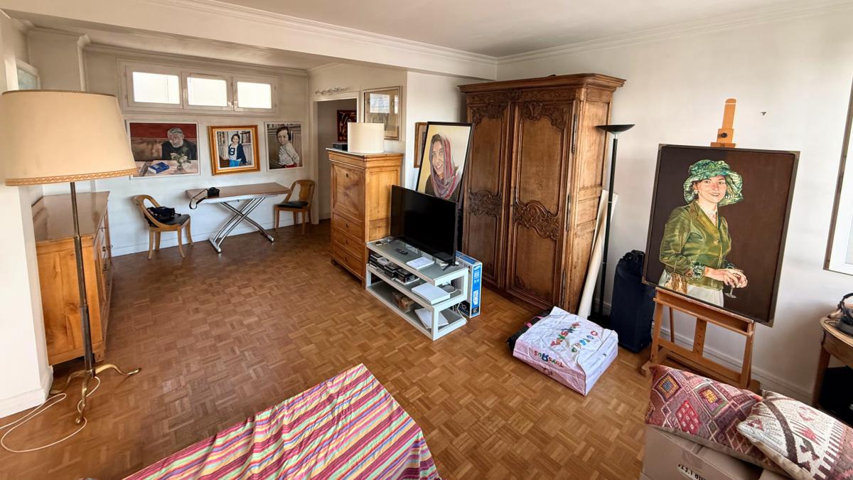 Appartement T2 dernier étage cave + parking 