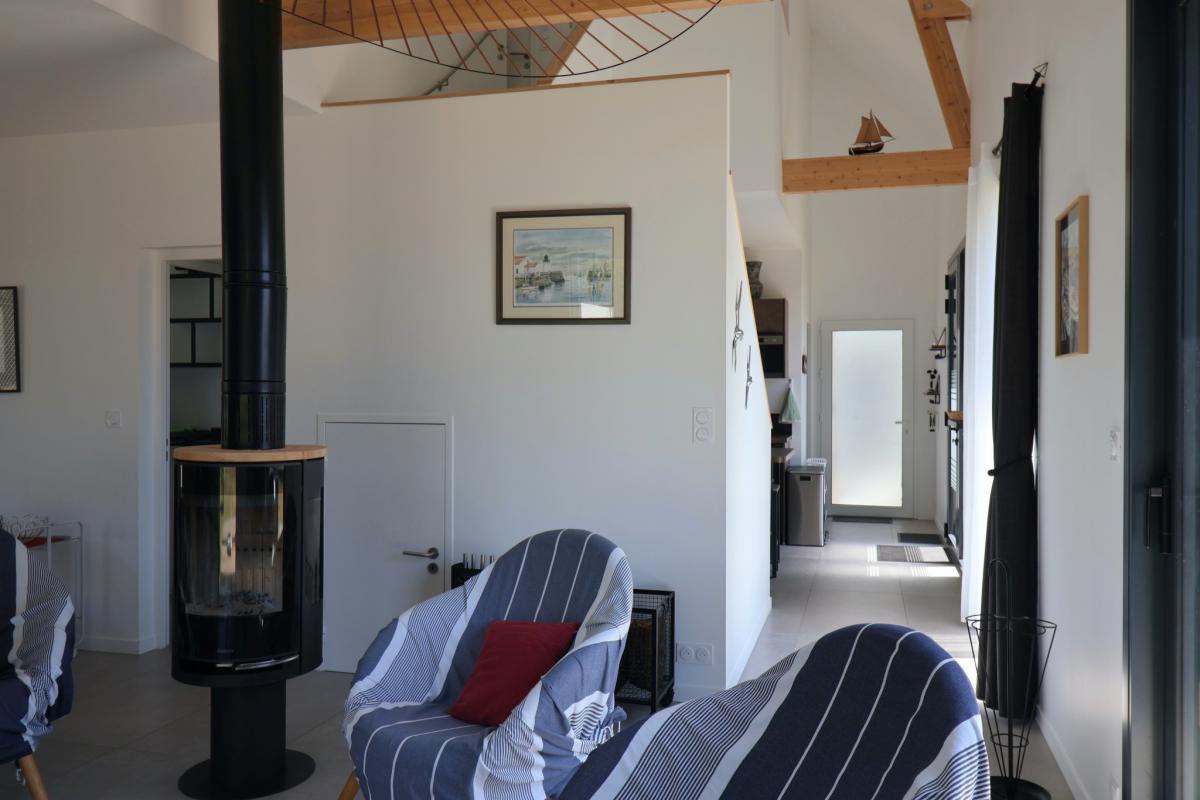 Maison contemporaine jardin plage direct