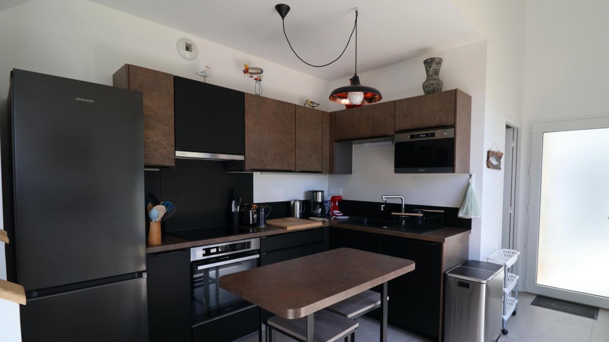 Maison contemporaine jardin plage direct