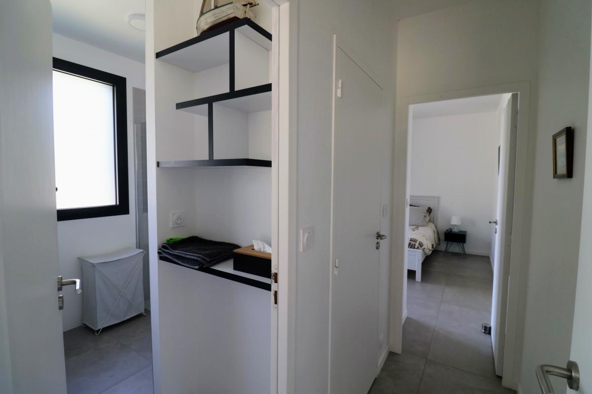 Maison contemporaine jardin plage direct